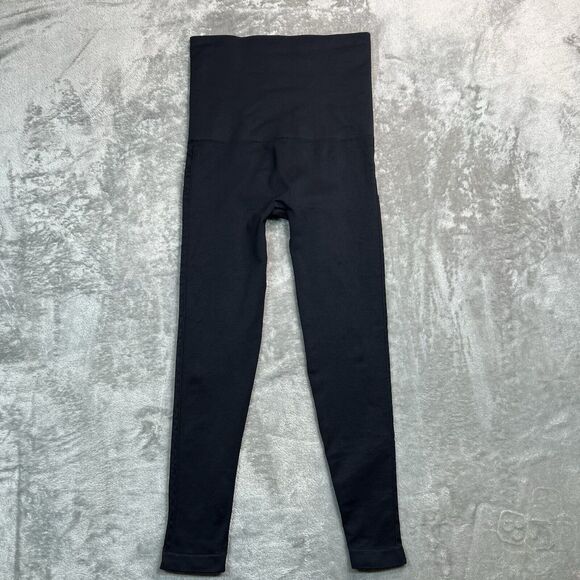 Belly Bandit Mother Tucker Leggings Medium Black Postpartum Compression Tight - Picture 9 of 11